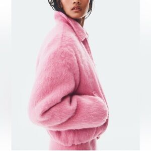 H&M Pink Winter Jacket Coat NWT